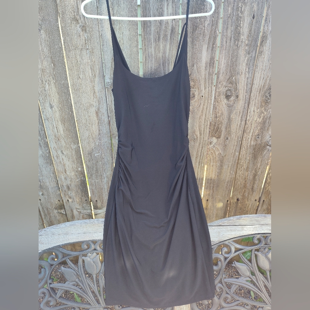 Women's black going out dress
